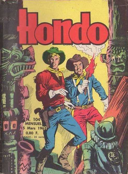 Scan de la Couverture Hondo n 104